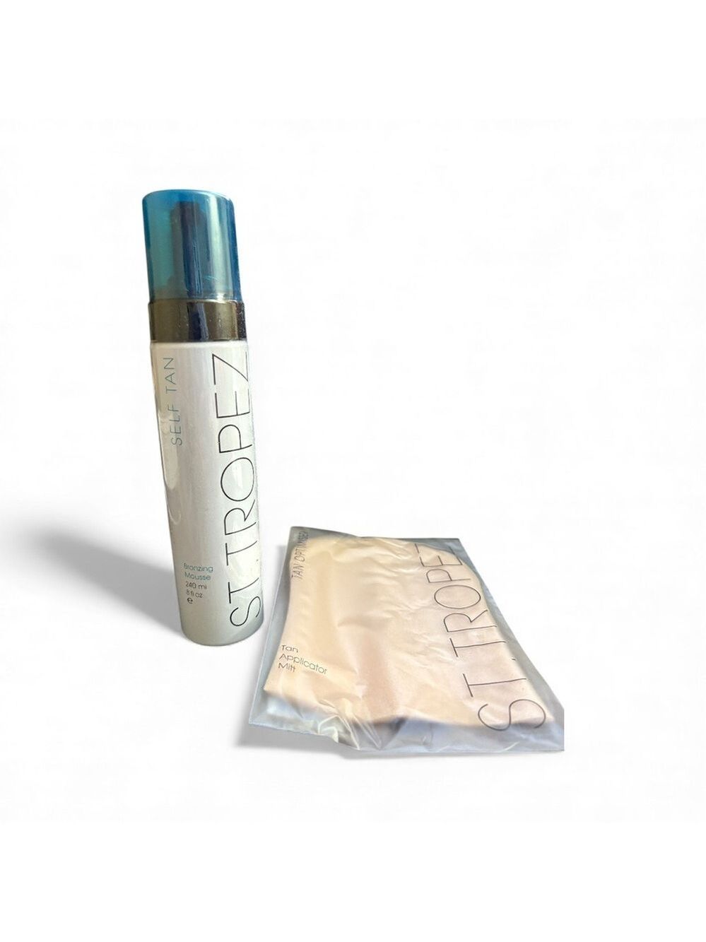 St. Tropez Self Tan Bronzing Mousse with Mitt 8 fl oz NEW